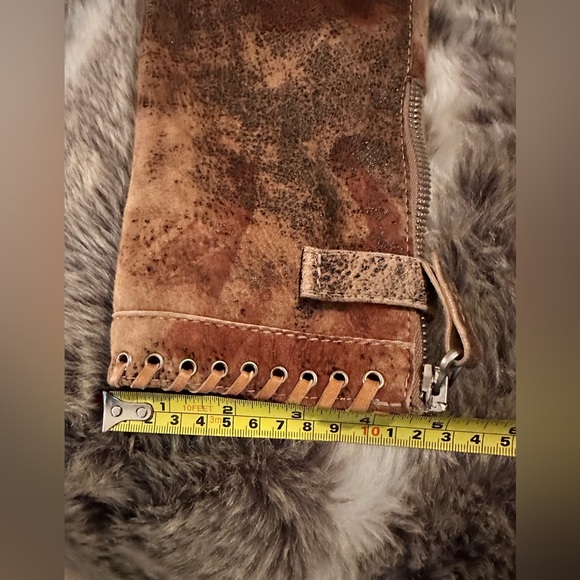 Men’s GIMO’S 100% pelle leather jacket medium small brown tan - Picture 8 of 16